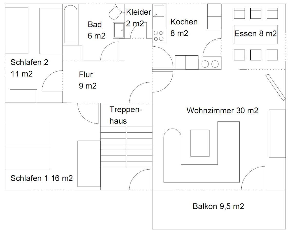 Kaline 2 Appartement Wildflecken Buitenkant foto